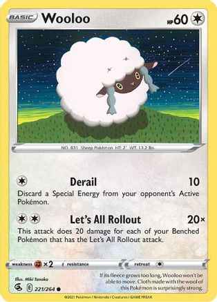 Wooloo 221/264 - SWSH08 Fusion Strike