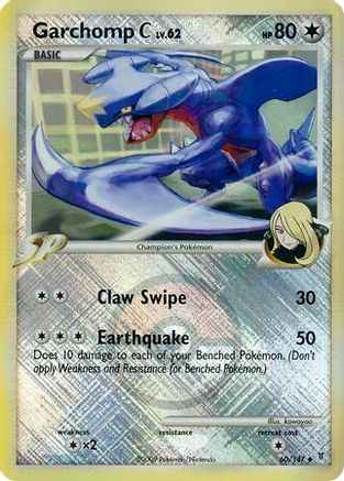 Garchomp C (League Promo) 060/147 - League & Championship Cards Reverse Holofoil