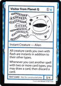 Visitor from Planet Q (CMB1-033) - Mystery Booster Playtest Cards 2021