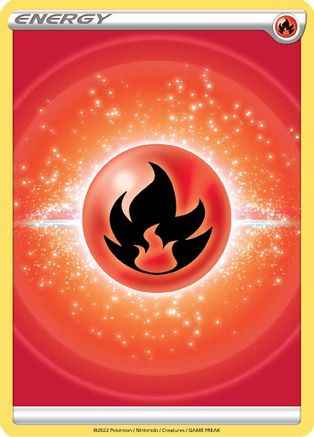 FireEnergy (2022 Unnumbered)  - SWSH09 Brilliant Stars