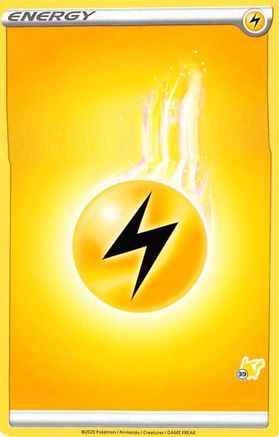 Lightning Energy (# Pikachu Stamped)  - Battle Academy 2022