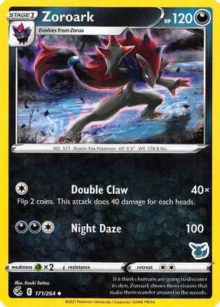 Zoroark (Eevee Stamped) 171/264 - Battle Academy 2022