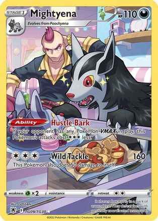 Mightyena TG09/TG30 - SWSH10 Astral Radiance Trainer Gallery Holofoil