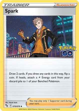 Spark 070/078 - Pokemon GO