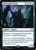 Daemogoth Titan (PRE-174S) - Strixhaven: School of Mages Promos Foil