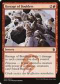 Barrage of Boulders (KTK-100) - Khans of Tarkir