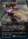 Inquisition of Kozilek (SLD-1152) - Secret Lair Drop (Borderless)
