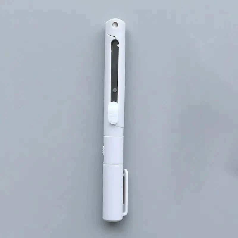 3-Pack: 2-in-1 Pen Style Scissors with Paper Cutter