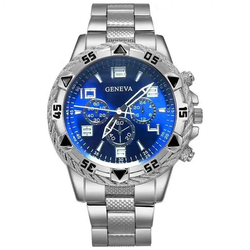3-Pieces: Fashionable Men's Quartz Watch Set