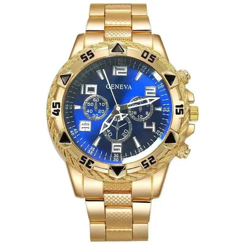 3-Pieces: Fashionable Men's Quartz Watch Set