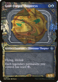 Gold-Forged Thopteryx (MAT-211) - March of the Machine: The Aftermath: (Showcase) Foil