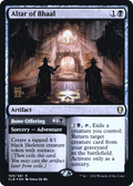 Altar of Bhaal // Bone Offering (PRE-109) - Battle for Baldur's Gate Promos Foil