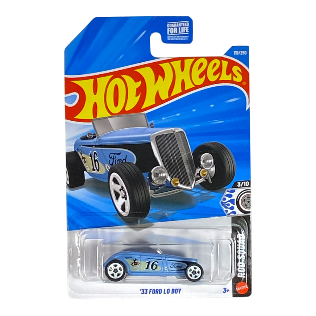 Hot Wheels '33 Ford Lo Boy | Rod Squad Series 3/10