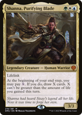 Shanna, Purifying Blade (PPDMU-218P) - Dominaria United Promos