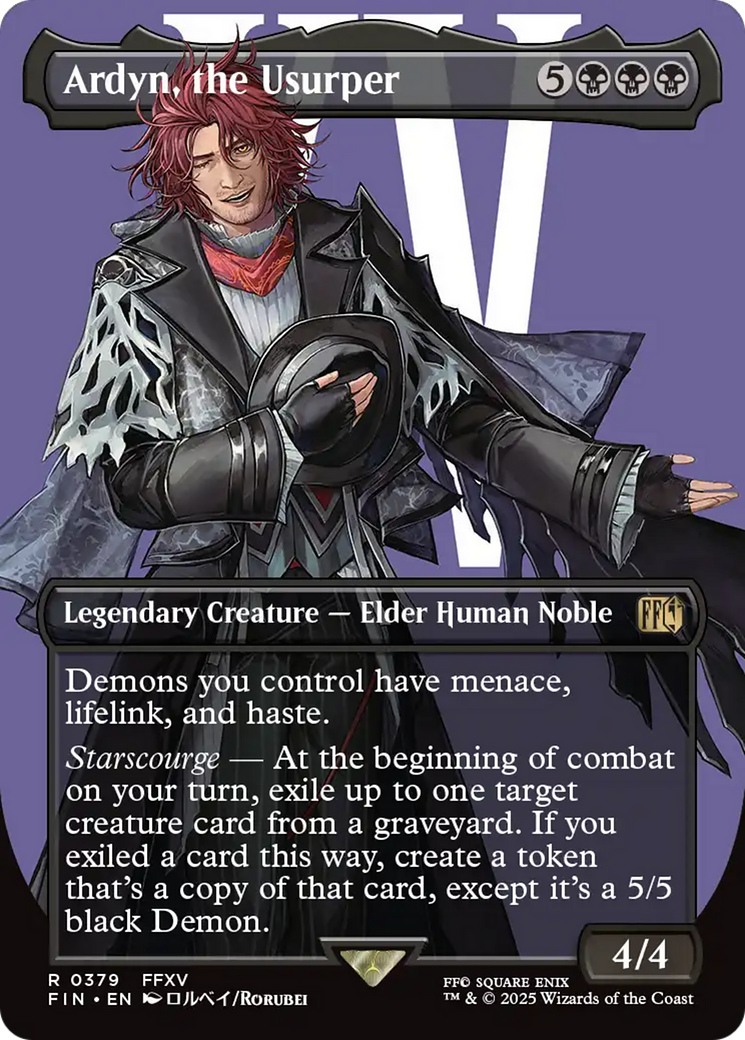 Ardyn, the Usurper (Borderless) (0379) (FIN-379) - FINAL FANTASY (Borderless)