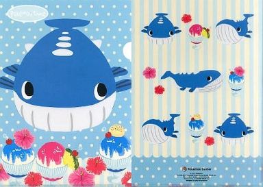 Pokemon: Wailord Clear File Pokémon Center Limited Japan