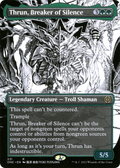 Thrun, Breaker of Silence (ONE-331) - Phyrexia: All Will Be One: (Showcase) (Borderless)