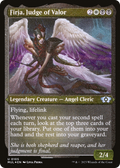 Firja, Judge of Valor (Foil Etched) (MUL-105) - Multiverse Legends Foil