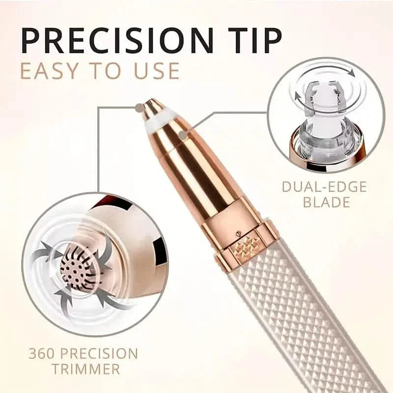 4-in-1 Facial Electric Shaver for Women