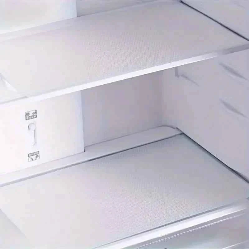 4-Piece Set: High-Quality Refrigerator Liners - Customizable Cabinet Mats