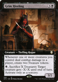 Grim Hireling (AFC-294) - Forgotten Realms Commander: (Extended Art)