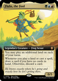 Flubs, the Fool (BABP-356) - Bloomburrow Commander: (Extended Art)