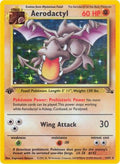 Aerodactyl 001/62 - Fossil 1st Edition Holofoil