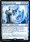 Manifestation Sage (PRE-205S) - Strixhaven: School of Mages Promos Foil