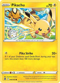 Pikachu 049/195 - SWSH12 Silver Tempest Reverse Holofoil