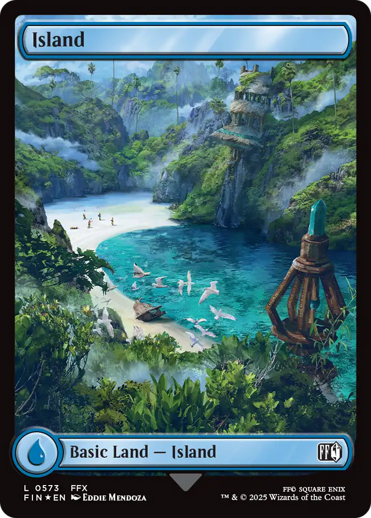 Island (FIN-573) - FINAL FANTASY Foil