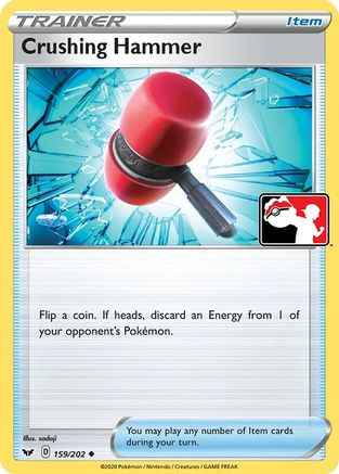 Crushing Hammer 159/202 - Prize Pack Series Cards