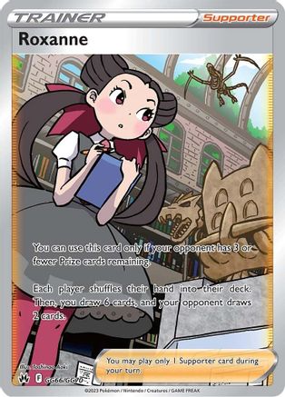 Roxanne GG66/GG70 - Crown Zenith Galarian Gallery Holofoil
