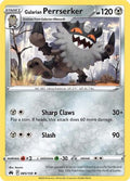 Galarian Perrserker 085/159 - Crown Zenith Reverse Holofoil