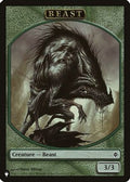 Beast // Emblem - Liliana, Defiant Necromancer Double-Sided Token (LIST-1 // 13) - The List Reprints