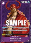 Who's.Who (Tournament Pack Vol. 3) [Winner] (ST04-010) - One Piece Promotion Cards Foil
