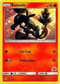 Salandit (25/156) (Charizard Stamp #31) [Battle Academy 2020]