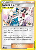 Sabrina & Brycen (SM246) [Sun & Moon: Black Star Promos]