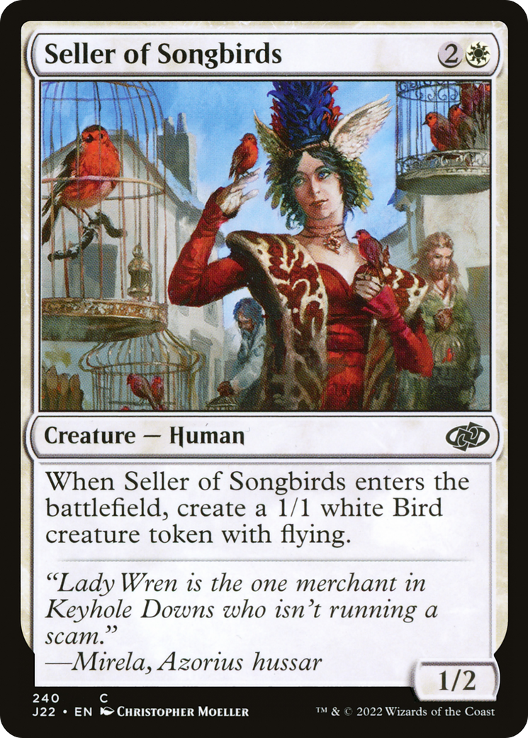 Seller of Songbirds (J22-240) - Jumpstart 2022