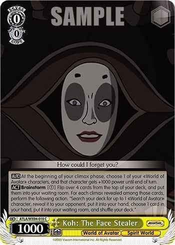Koh: The Face Stealer (ATLA/WX04-010 C) - Avatar: The Last Airbender