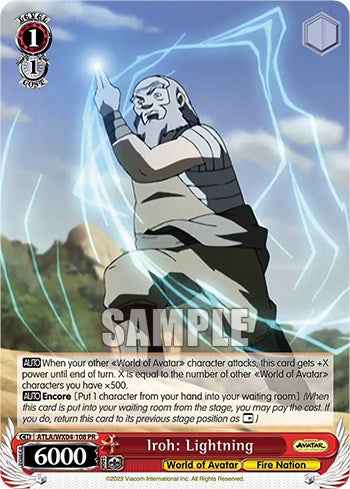 Iroh: Lightning (ATLA/WX04-108 PR) - Avatar: The Last Airbender