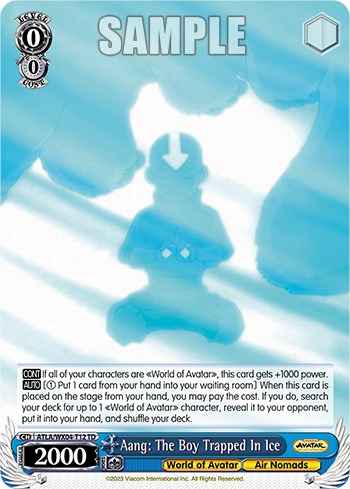 Aang: The Boy Trapped In Ice (ATLA/WX04-T12 TD) - Avatar: The Last Airbender