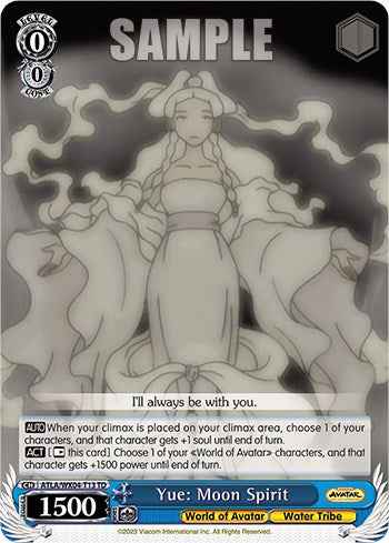Yue: Moon Spirit (ATLA/WX04-T13 TD) - Avatar: The Last Airbender