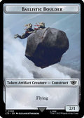 Ballistic Boulder // Food (0009) Double-Sided Token (LTR-8 // 9) - The Lord of the Rings: Tales of Middle-earth Foil