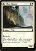 Fortified Rampart (BFZ-027) - Battle for Zendikar Foil