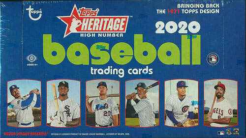 2020 Topps Heritage High Number Baseball Box