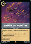 Strength of a Raging Fire (201/204) - Rise of the Floodborn Cold Foil