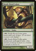 Death-Hood Cobra (NPH-108) - New Phyrexia Foil