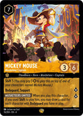 Mickey Mouse - Musketeer Captain (16/204) - Ursulas Return Cold Foil