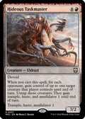 Hideous Taskmaster (Ripple Foil) (M3C-057) - Modern Horizons 3 Commander Foil