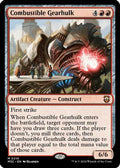 Combustible Gearhulk (Ripple Foil) (M3C-210) - Modern Horizons 3 Commander Foil